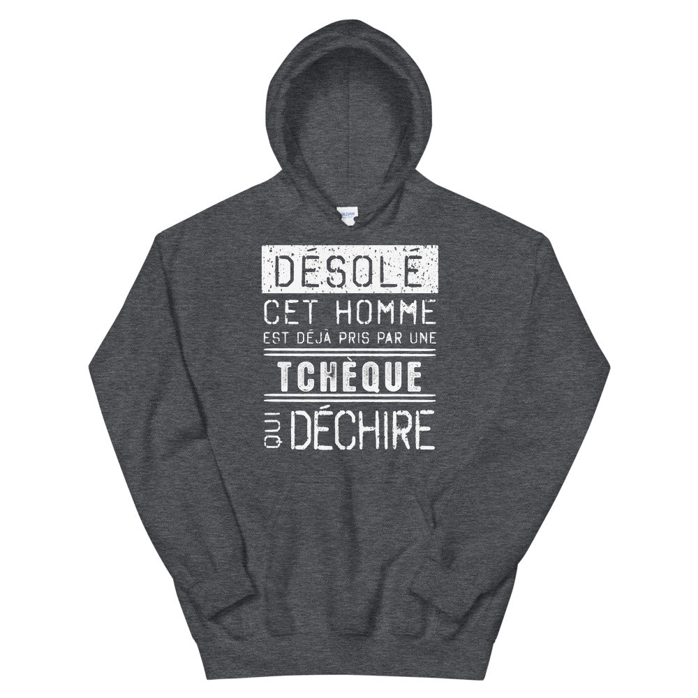 Désolé Tcheque - Sweat à capuche - Ici & Là - T-shirts & Souvenirs de chez toi