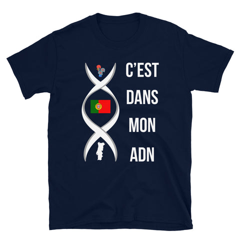 POrtugal c'est dans mon ADN - T-shirt Standard - Ici & Là - T-shirts & Souvenirs de chez toi