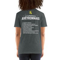 Thumbnail for Aveyronnais - 10 commandements - T-shirt Standard v - Ici & Là - T-shirts & Souvenirs de chez toi