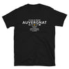 T-shirt Auvergne noir - Je suis au régime Auvergnat