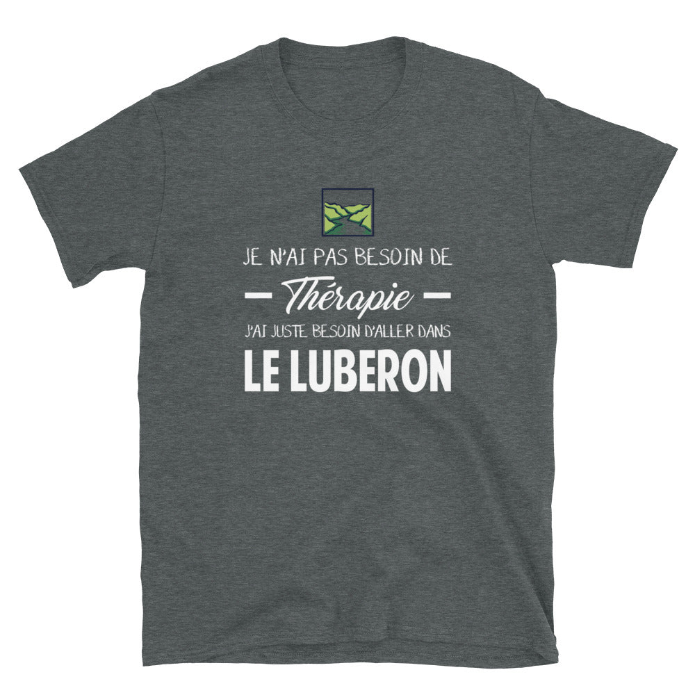 T-shirt Lubéron noir - Confort et fierté des origines