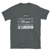 T-shirt Lubéron noir - Confort et fierté des origines