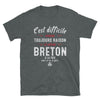 T-shirt Bretagne noir - C'est difficile d'avoir toujours raison