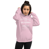 Thumbnail for Sweatshirt Aide-soignante noir dos - confort et style