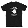 T-shirt Algérie noir - Mon histoire commence avec humour