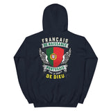 Portugais par la grâce de dieu - Sweatshirt à capuche - Ici & Là - T-shirts & Souvenirs de chez toi