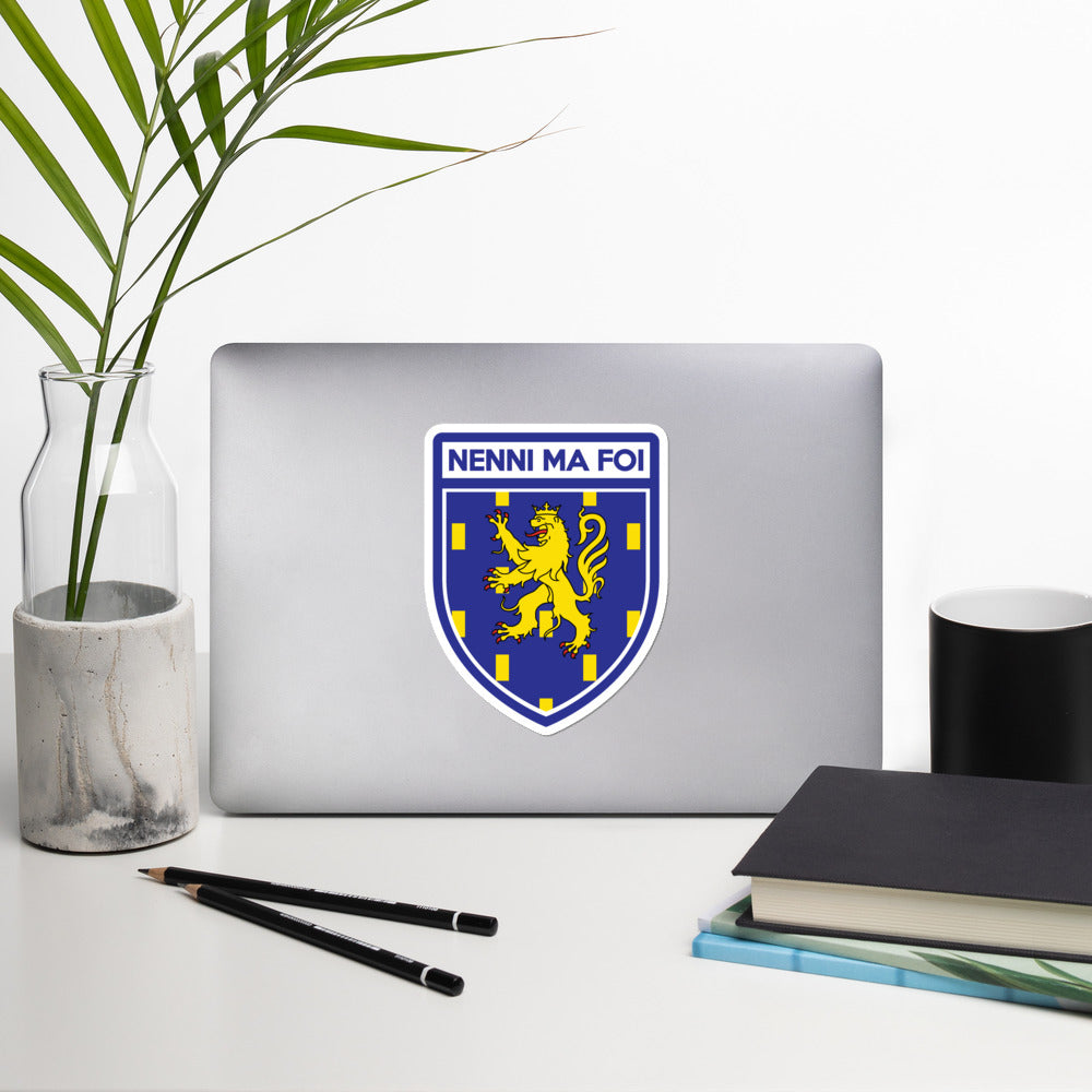 Autocollant Franche-Comté - Blason et humour local