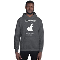 Thumbnail for Sweatshirt Cameroun gris foncé chiné - Mon histoire commence ici