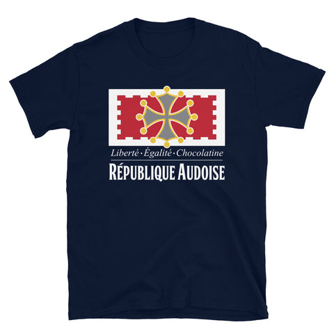 République Audoise -  T-Shirt standard - Ici & Là - T-shirts & Souvenirs de chez toi