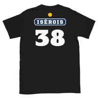 Thumbnail for T-shirt Isérois Pastis 38 noir - Humour et fierté locale