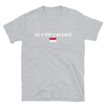 Ici, c'est l'Alsace - Rot un Wiss - T-shirt Standard - Ici & Là - T-shirts & Souvenirs de chez toi