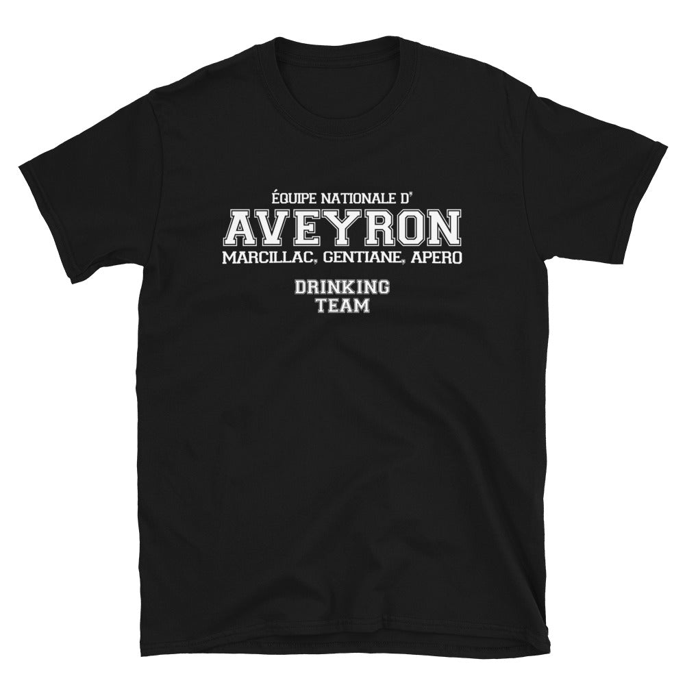 Aveyron - Drinking team - T-shirt Standard - Ici & Là - T-shirts & Souvenirs de chez toi