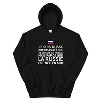 Thumbnail for Sweatshirt Russie noir - La Russie est née en moi