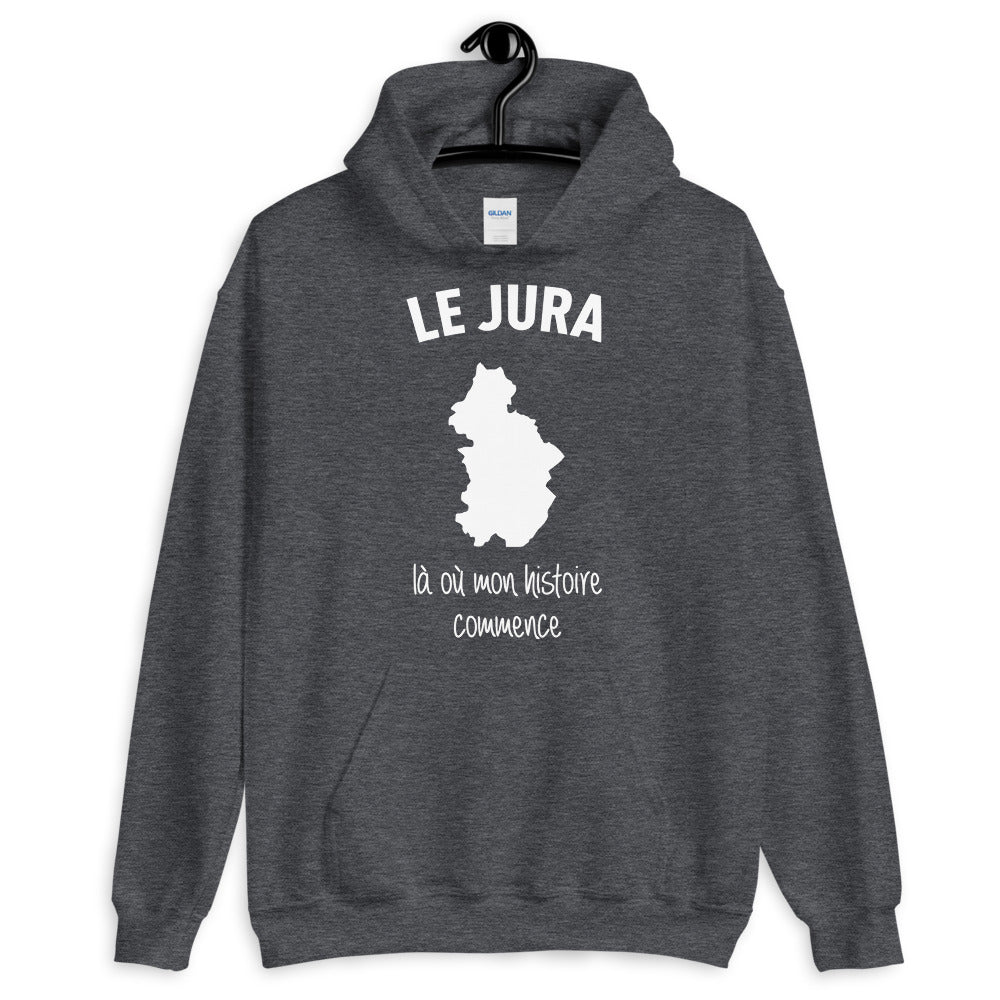 Sweatshirt Jura gris foncé - Le confort de mes origines