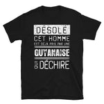 Désolé Guyanaise - T-shirts Unisexe Standard - Ici & Là - T-shirts & Souvenirs de chez toi