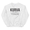 Sweatshirt Tchèque blanc - Fierté et humour local