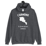 Arménie là où mon histoire commence - Sweatshirt à capuche - Ici & Là - T-shirts & Souvenirs de chez toi