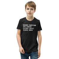 Thumbnail for T-shirt enfant Terre bleu marine - Liberté & Amour en douceur