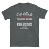 T-shirt Creusois noir - C'est difficile d'avoir toujours raison