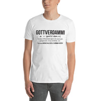 Thumbnail for T-shirt Alsace gris sport - Gottverdammi, un juron alsacien