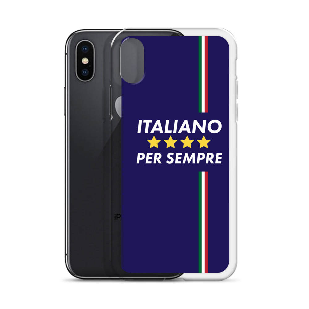 Italiano per sempre - Italie - drapeau Coque pour iPhone - Ici & Là - T-shirts & Souvenirs de chez toi