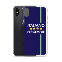 Thumbnail for Italiano per sempre - Italie - drapeau Coque pour iPhone - Ici & Là - T-shirts & Souvenirs de chez toi
