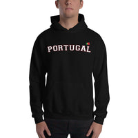 Thumbnail for Portugal - sweatshirt à capuche avec drapeau portugais sur le coeur - Ici & Là - T-shirts & Souvenirs de chez toi