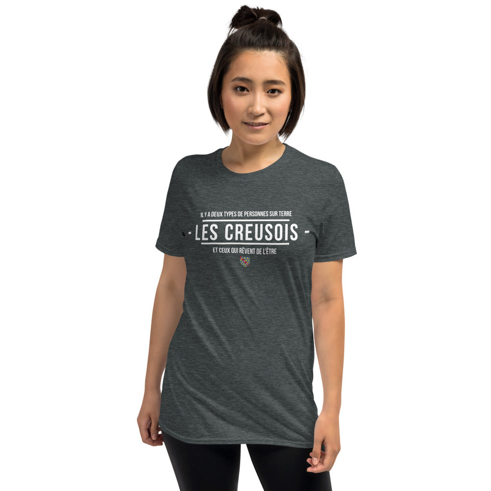 Creusois - deux types - T-shirt Standard - Ici & Là - T-shirts & Souvenirs de chez toi