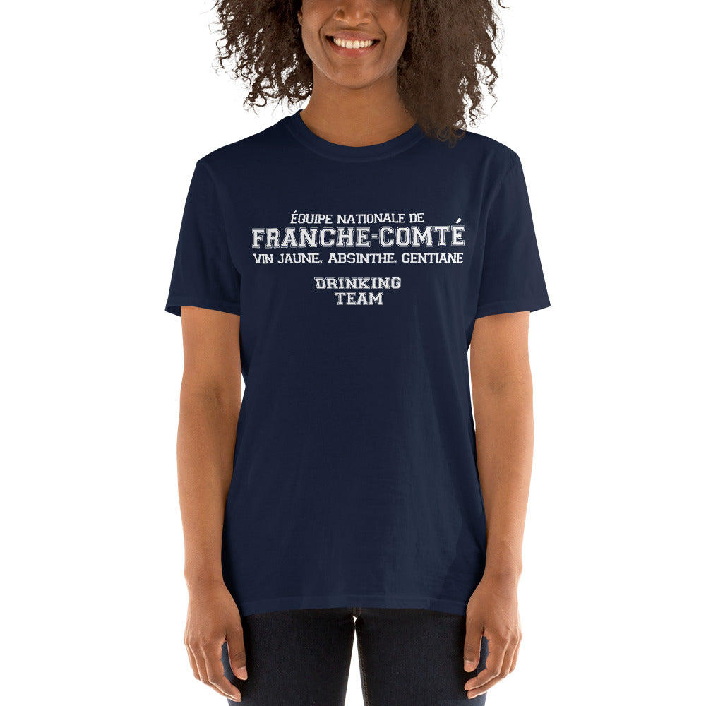 Franche-Comté Drinking Team - T-shirt Standard - Ici & Là - T-shirts & Souvenirs de chez toi