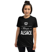 Thumbnail for Thérapie Alsace - T-shirts Unisexe Standard - Ici & Là - T-shirts & Souvenirs de chez toi