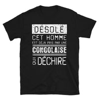 Thumbnail for Congolaise-desole T-shirt Standard - Ici & Là - T-shirts & Souvenirs de chez toi