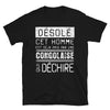 T-shirt Congo noir - Désolé ce mec est pris
