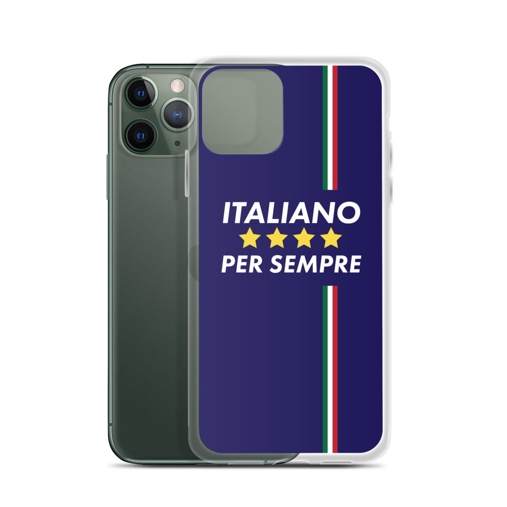 Coque iPhone Italie - Drapeau italien élégant