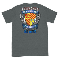 Thumbnail for T-shirt Corézien bleu marine - Fierté et humour local