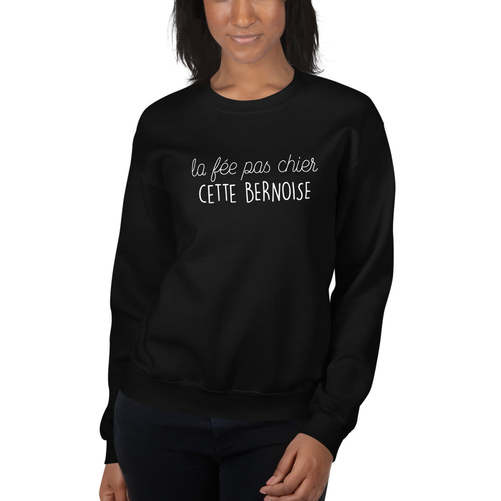 Sweatshirt Suisse gris foncé - Fée pas chier cette Bernoise