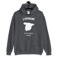 Thumbnail for Sweatshirt Espagne gris foncé - L'histoire commence ici
