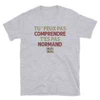 Thumbnail for T-shirt Normand gris sport - Tu ne peux pas comprendre