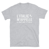 Thumbnail for L'Italie m'appelle - boy friend cut T-shirt Standard - Ici & Là - T-shirts & Souvenirs de chez toi