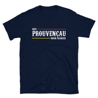Thumbnail for T-shirt Provence gris foncé chiné - Siéu Prouvençau, noun francés - dos