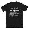 T-shirt Italie noir - Je jure beaucoup