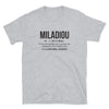 T-shirt Lozère blanc - Définition Miladiou humoristique