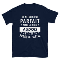 Thumbnail for T-shirt Aude bleu marine - Confort et fierté des origines