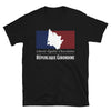 T-shirt République Girondine noir - Liberté, Égalité Chocolatine