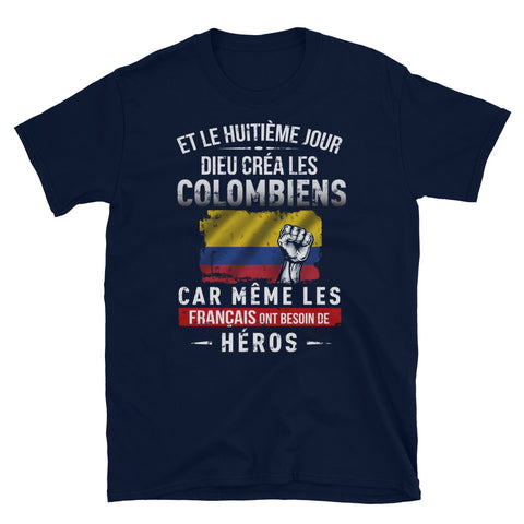 8e-jour-colombiens T-shirt Standard - Ici & Là - T-shirts & Souvenirs de chez toi