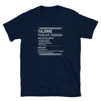 Thumbnail for T-shirt Italie - Posologie italienne humoristique
