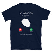 Thumbnail for T-shirt La Réunion gris sport - M'appelle, design humoristique
