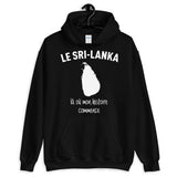 Sri Lanka là où mon histoire commence - Sweatshirt à capuche - Ici & Là - T-shirts & Souvenirs de chez toi