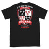 T-shirt Picardie noir - Je ne suis pas parfait mais je suis Picard