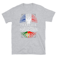 Thumbnail for T-shirt Portugal gris foncé - Fierté des racines portugaises