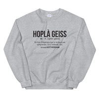 Thumbnail for Sweatshirt Alsace blanc - Définition humoristique